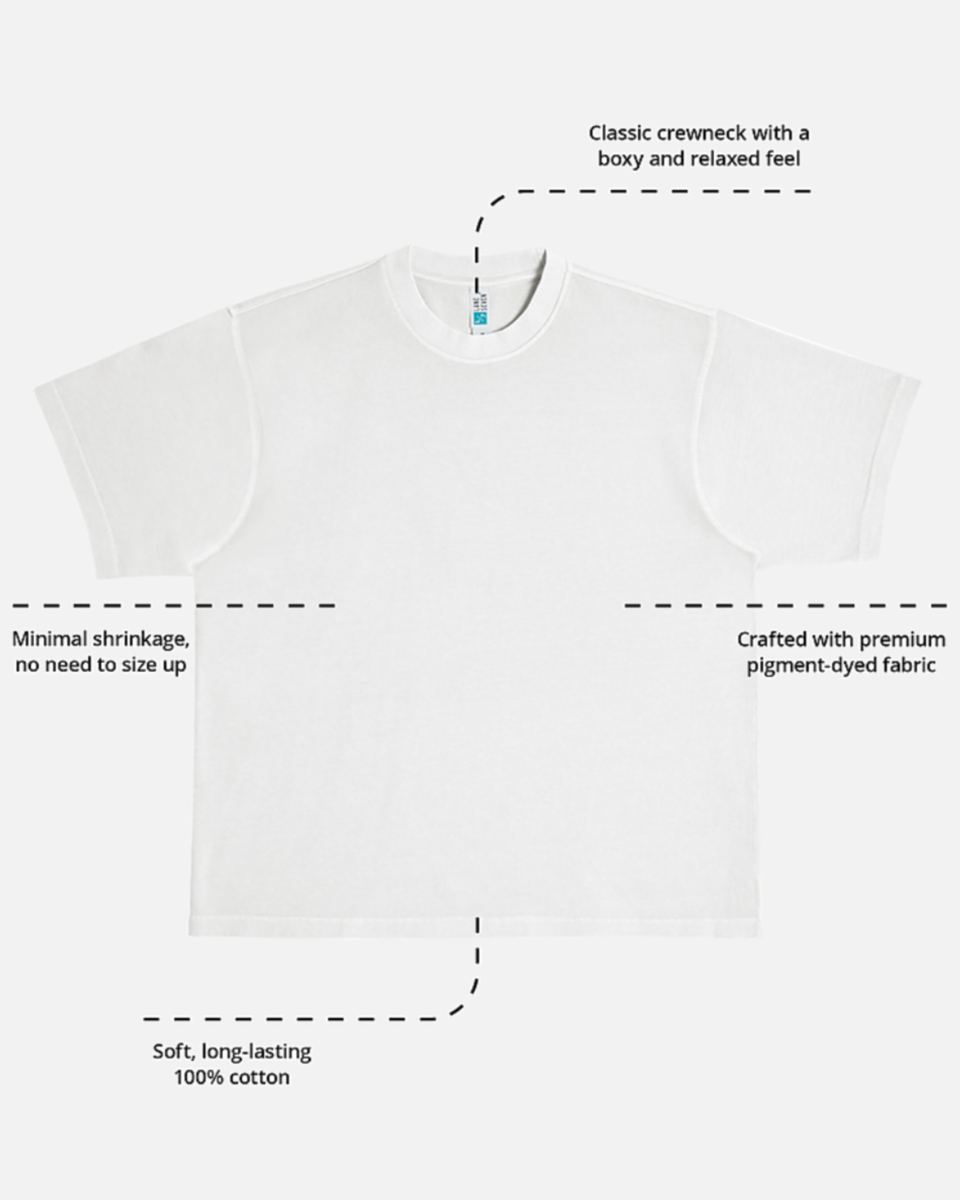 WALK WITH GOD GRAPHIC PRINT BOXY CROPPED TEES FOR UNISEX
