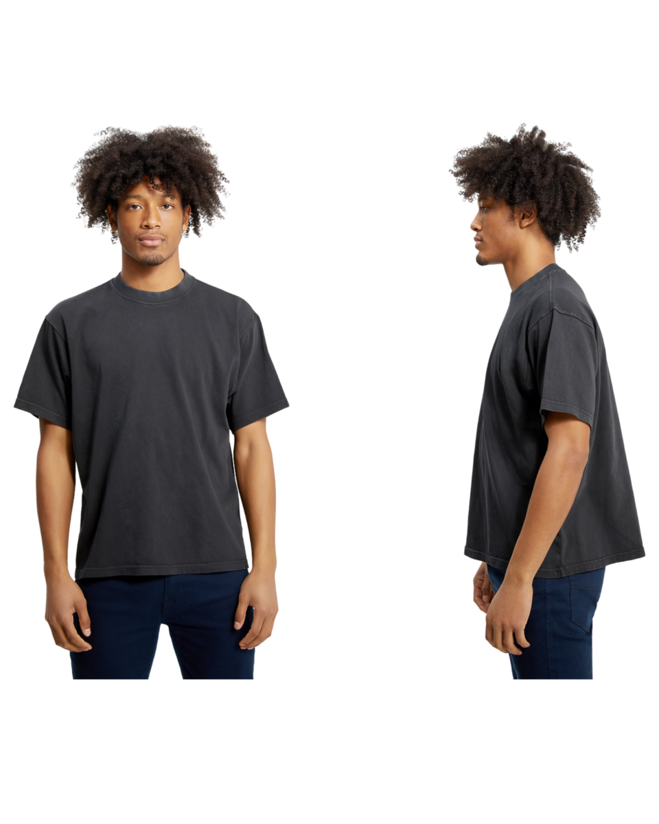 WALK WITH GOD GRAPHIC PRINT BOXY CROPPED TEES FOR UNISEX