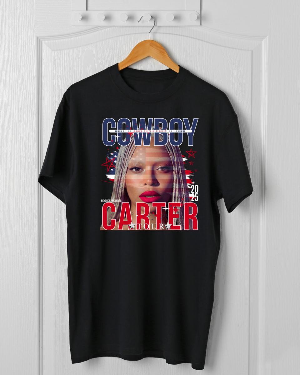 COWBOY CARTER SHORT SLEEVE TEE TOUR SHIRT